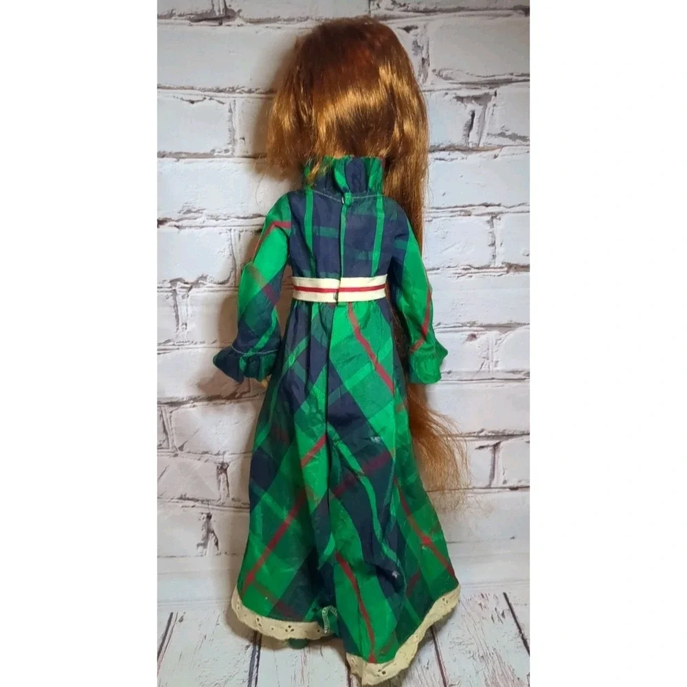 Beautiful‎ Crissy doll green dress 1972 long hair no box Look Around